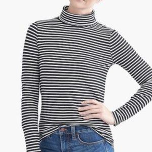 JCrew Stripped Turtleneck